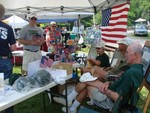 Vendors and local groups enjoy the annual festival.