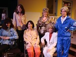 Steel Magnolia cast members (l to r):  Gahlia Greene-Kaufman, Sarah Fulton, Anne Fulton, Cynthia Topps, Ilene Osinski and Pamela Hawks.