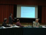 Assistant superintendent Sotland introduced the proposed budget with a power point presentation that is available online at www.cornwallschools.com.