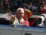 Andy and Jeanne Maroney served as the parade Grand Marshalls.