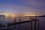 The Landing at Night.  Photo by Tom Doyle.