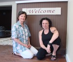 Gail Walsh and Stephanie Sirico are putting the final touches on their new yoga studio at 282 Main Street in Cornwall.