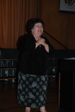 Musical director Olivia Ferrara