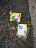 Phonebooks can pile up in your driveway