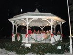 The bandstand will be the scene of the tree lighting ceremony again this year.
