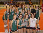 2009 Cornwall Varsity Volleyball Team.