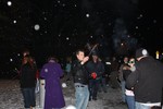 Revelers greeted the New Year of 2010.