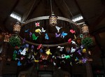 Don't miss the Origami Chandelier.