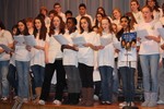 The 7th and 8th grade chorus