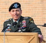 General Petraeus spoke of the unique support found among members of the Cornwall community.
