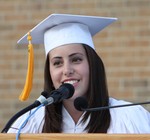 Gabriella Favorito was the 2010 class valedictorian.