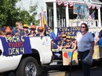 Cub scout pack 6 celebrated the scouts' 100th anniversary.