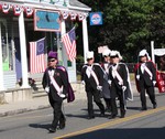 The Knights of Columbus Honor Guard.
