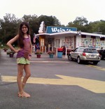 Livi Claire Perrone loves to go to Weir's for ice cream in the summer.