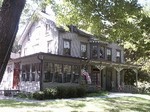 This historic home belongs to the Methodist Church