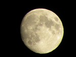 Full Moon Over Cornwall.  Photo by Maureen Moore.