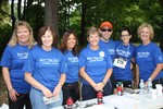 Volunteers (from l. to r.) Maureen Wallace, Sue Boccard, Judy Garces, Ellen Kelly, Phil DeAngelo, Tina DeAngelo and Christine Olazagasti.
