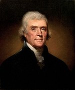 Thomas Jefferson: The third president of the United States.