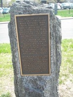 A memorial plaque on Main Street in Highland Falls recounts the arrival of the ex-hostages and commends the bravery of those who died in the rescue attempt.