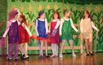 The rainbows dance in this production of The Wizard of Oz.