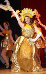 Alyssa Marino won Best Actress in a Musical for her role as Adelaide.