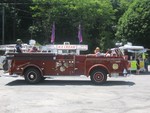 SKFE offered rides in the company's antique fire truck.