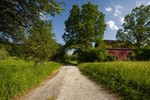 Red Barn in Late Spring.  Photo by Tom Doyle.