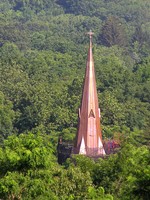 St. John's Steeple.  Photo by Frank Ostrander.