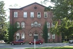This building on Idlewild Avenue in the village once housed both high school and elementary school students.