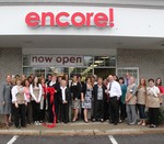 Volunteers, friends, supporters and staff of The Greater Hudson Valley Family Health Center officially open Encore, Inc. ? Consign For A Cause.