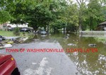 Washingtonville, 13 days after the first flooding. Photo by Linda Bates.