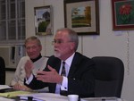 Supervisor Quigley talked about how the town is working to keep the tax increase at 2 percent.