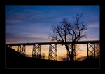 Trestle at Twilight. Photo by Tom Doyle.