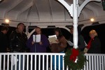 The Stormy Weather Players led the singing of Christmas carols.