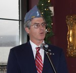 County legislator Chris Eachus organized the Pearl Harbor commemoration.
