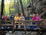 Young Naturalists are eager to get into the woods.