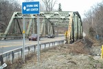 The bridge over the Moodna at Route 32. Photo by Jim Lennon.