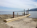 Dock and Piling repair. Photo by Mike Lug.