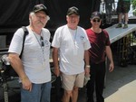 Photo by Mike Raab. Mike Raab, Jack Dougherty and Gary Sinese (