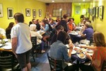 Cornwall Co-op Dinner at Hudson Street Cafe draws a crowd.