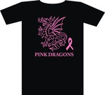 Team Pink Dragon t-shirt