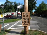 The best yard sales.