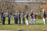 NYMA band at the Veterans Day Ceremony, 2012.