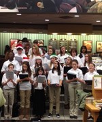 CCMS Chorus at Barnes and Noble 2012. Photo Provided.