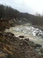 Photo by jim Lennon. Moodna Creek at Old Forge Hill Road.