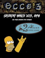 Ecco3 perform at 2Alices