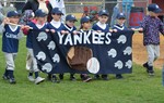 Cornwall Little League Yankees. Photo by Margaret Quinn.
