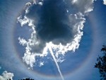 Photo by Jim Lawless. Sun Halo.