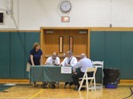 Photo by David Sirota. Board Members confirm votes.