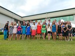 Some of the students who received scholarships through the Community Foundation of Orange and Sullivan for 2013. Photo provided.